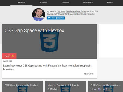 CSS Gap Space with Flexbox