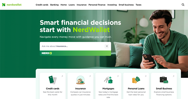 NerdWallet website